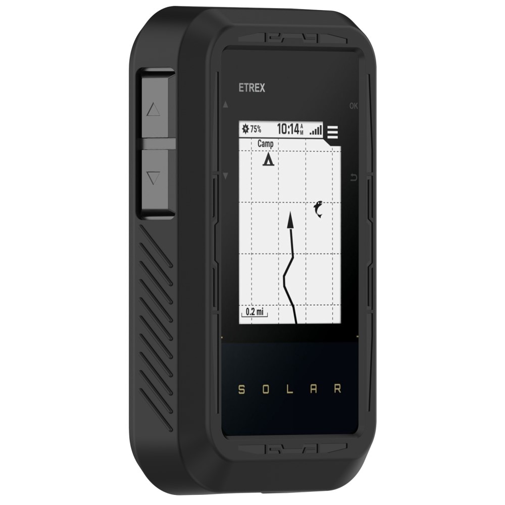 Coque en silicone Garmin eTrex Solar, noir