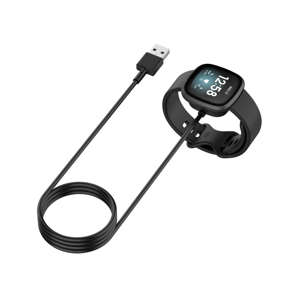 Chargeur Magnétique pour Fitbit Sense 2, Noir