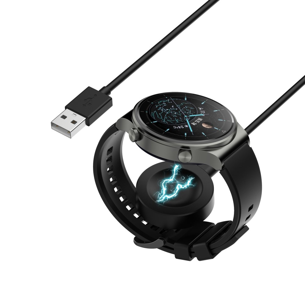 Chargeur Magnétique pour Huawei Watch GT 2 Pro, Noir