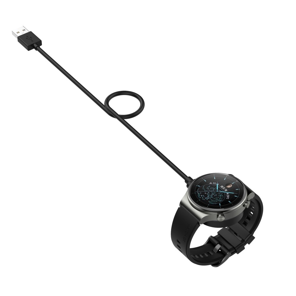 Chargeur Magnétique pour Huawei Watch GT 3 46mm, Noir