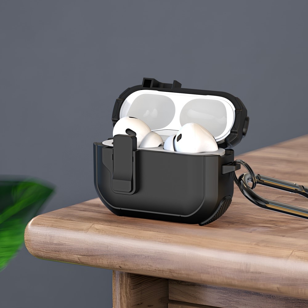 Coque PECP Series Apple AirPods 4 Noir