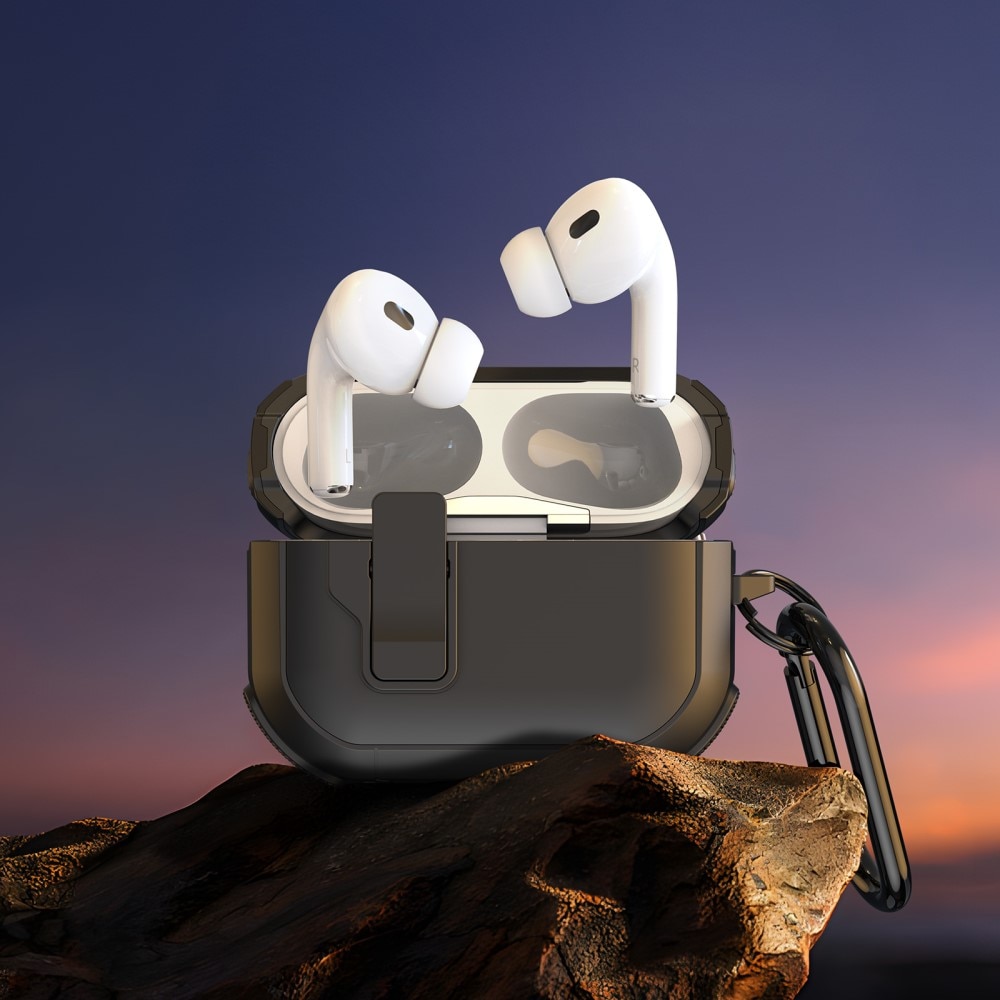 Coque PECP Series Apple AirPods 4 Noir