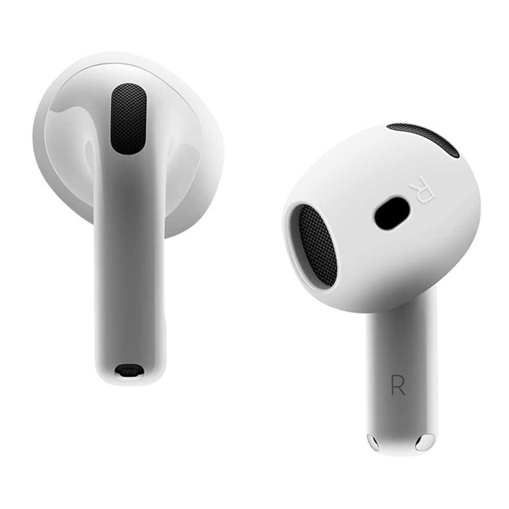 Earpads Silicone Apple AirPods 4, blanc