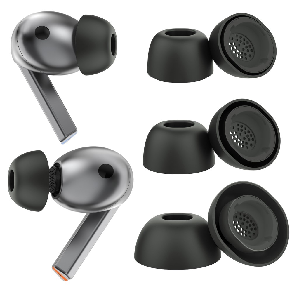 Ear Tips (3-pack) Samsung Galaxy Buds 3 Pro, noir