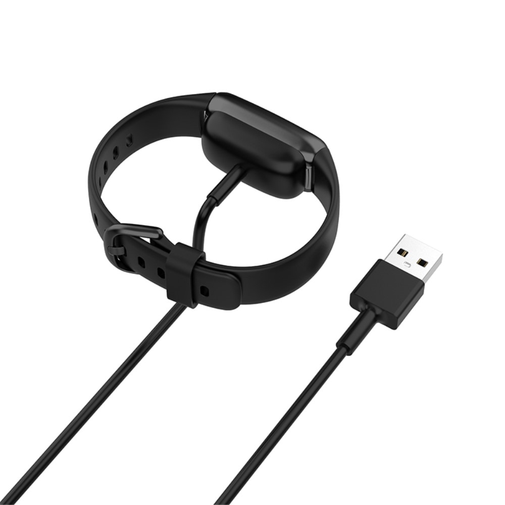 Chargeur Magnétique pour Fitbit Charge 6, Noir