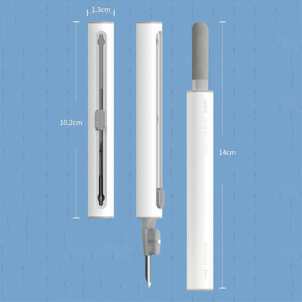 Stylo de nettoyage pour écouteurs, blanc