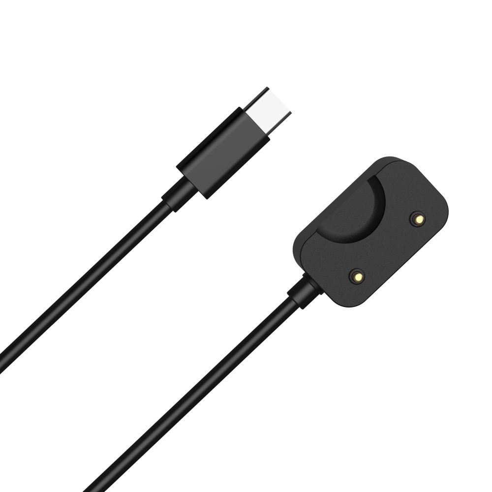 Câble de chargement USB-C 1m pour Samsung Galaxy Fit 3, Noir