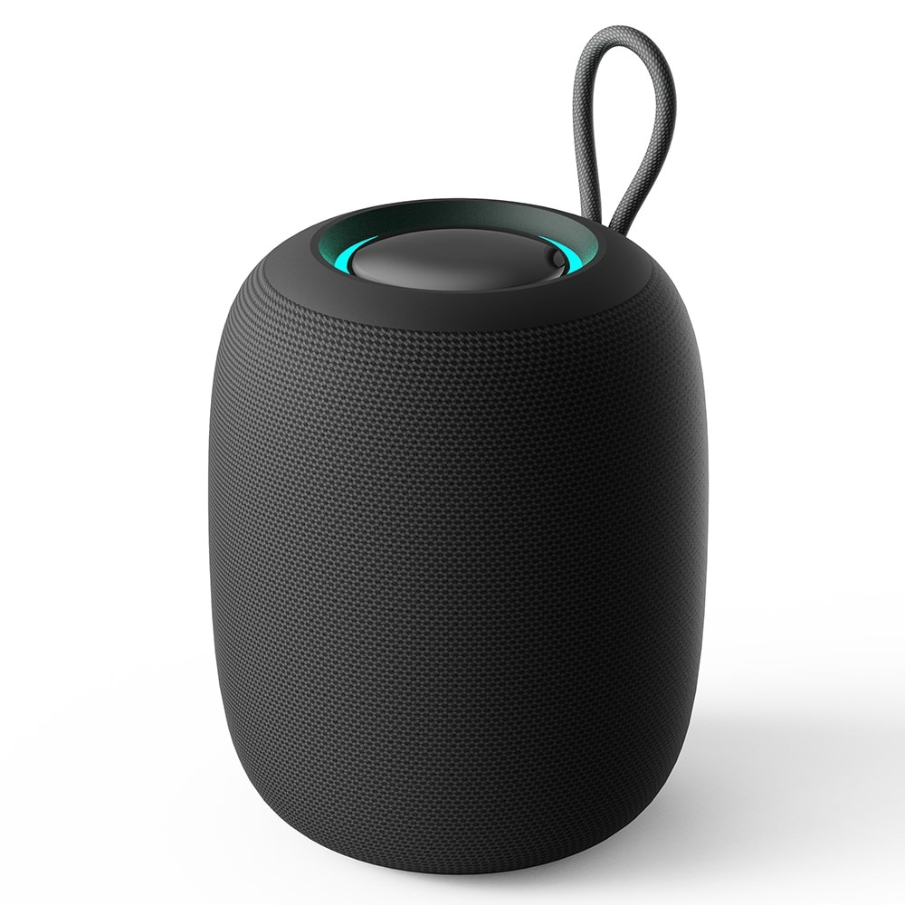 Enceinte Bluetooth mini étanche, noir