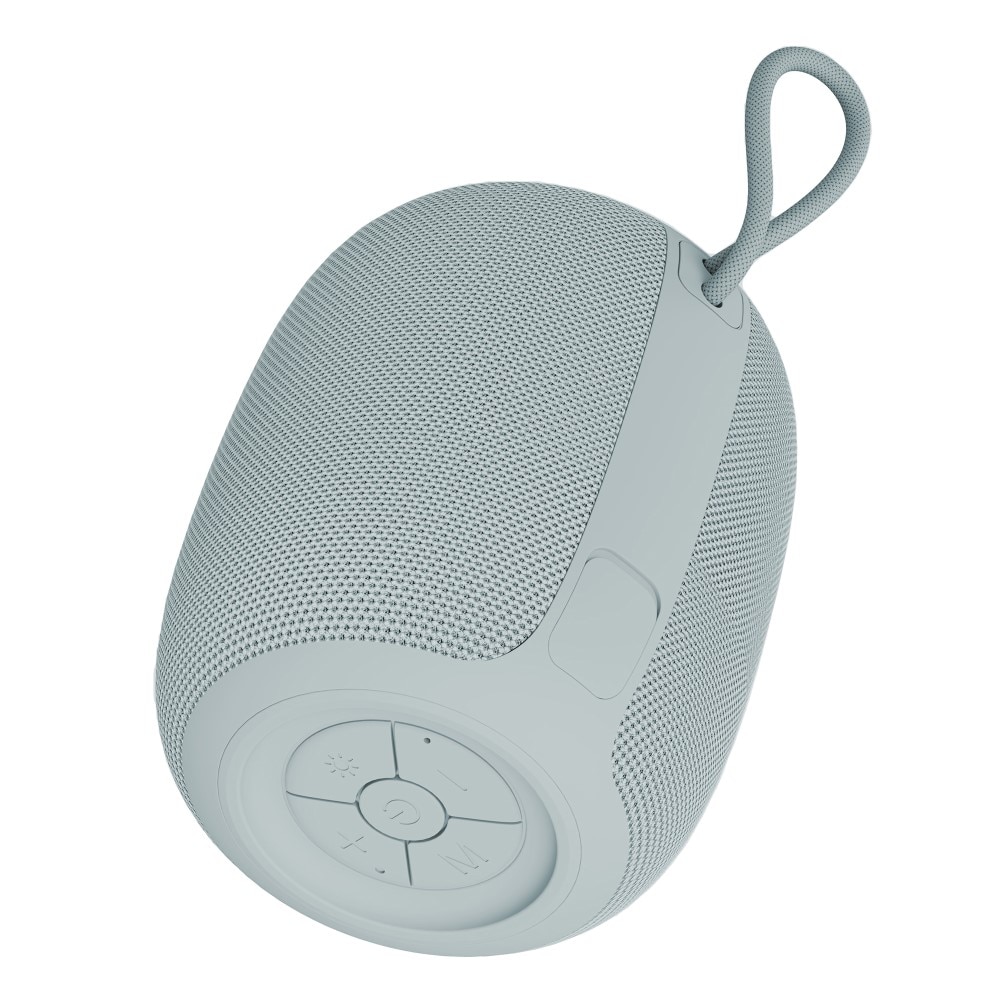 Enceinte Bluetooth mini étanche, gris