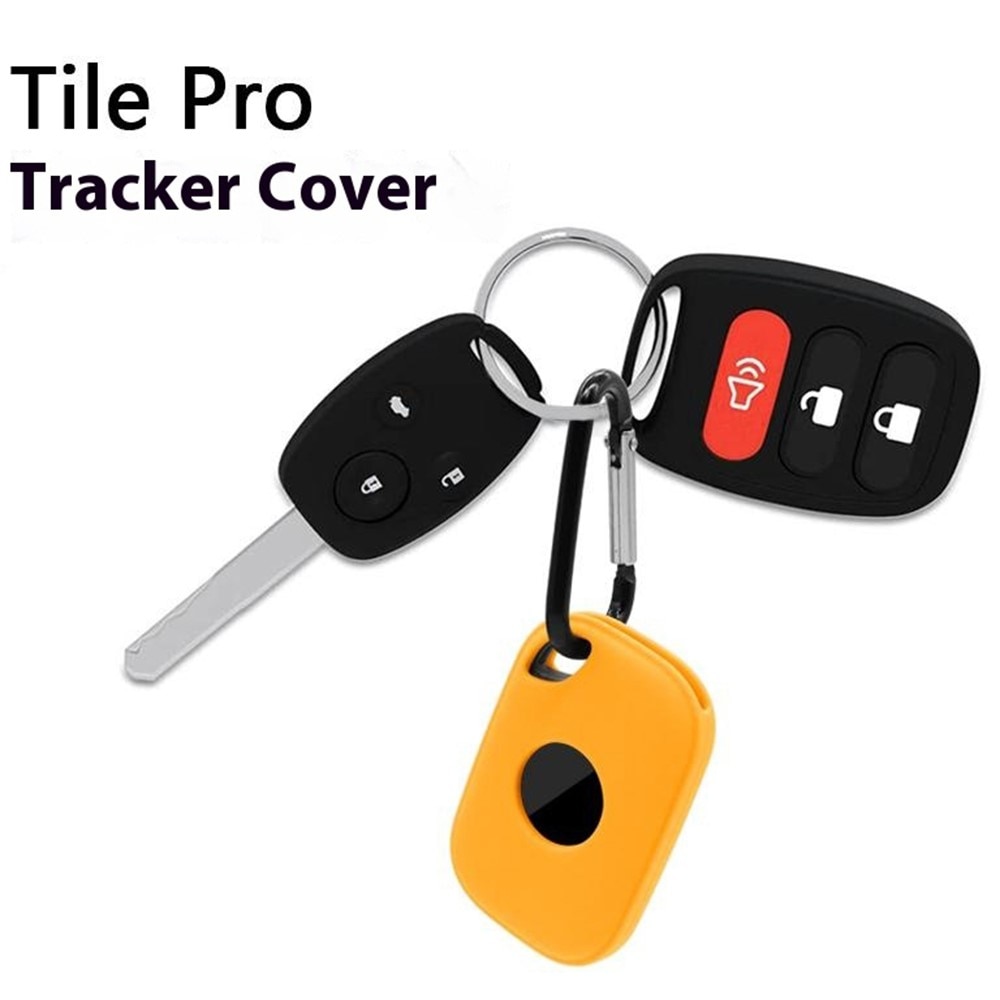 Coque Silicone Keychain Tile Pro (2024), noir