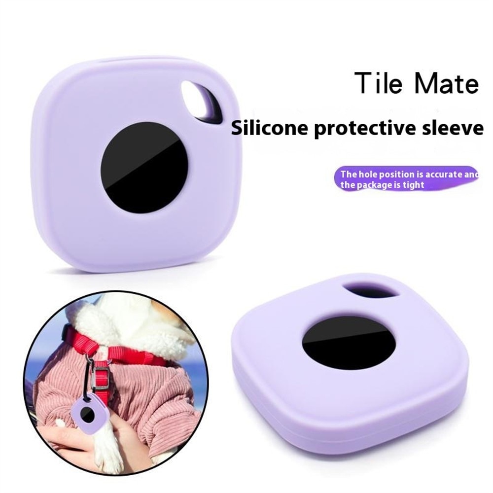 Coque Silicone Keychain Tile Mate (2024), noir