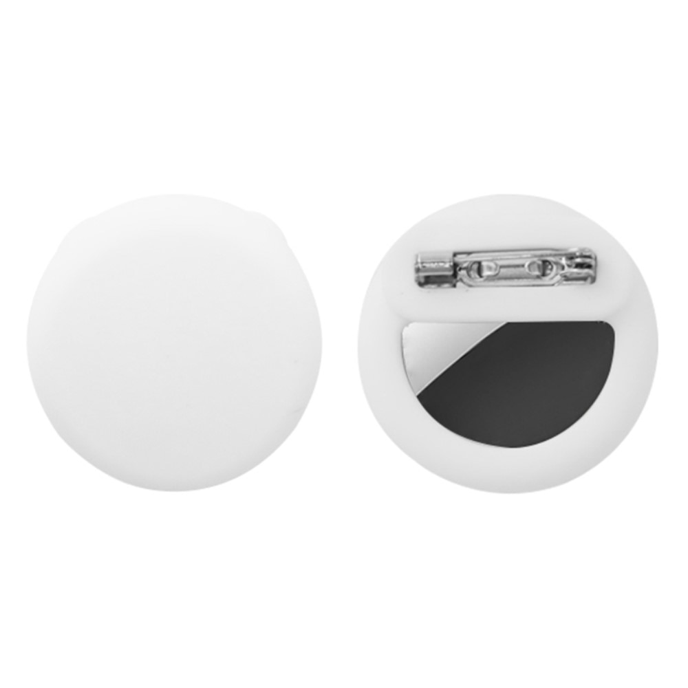 Coque en silicone avec épingle de sûreté Apple AirTag, blanc