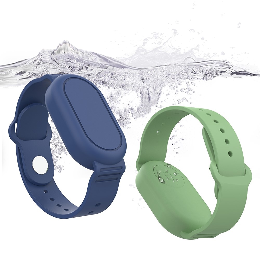 Bracelet étanche en silicone Samsung Galaxy SmartTag 2, vert