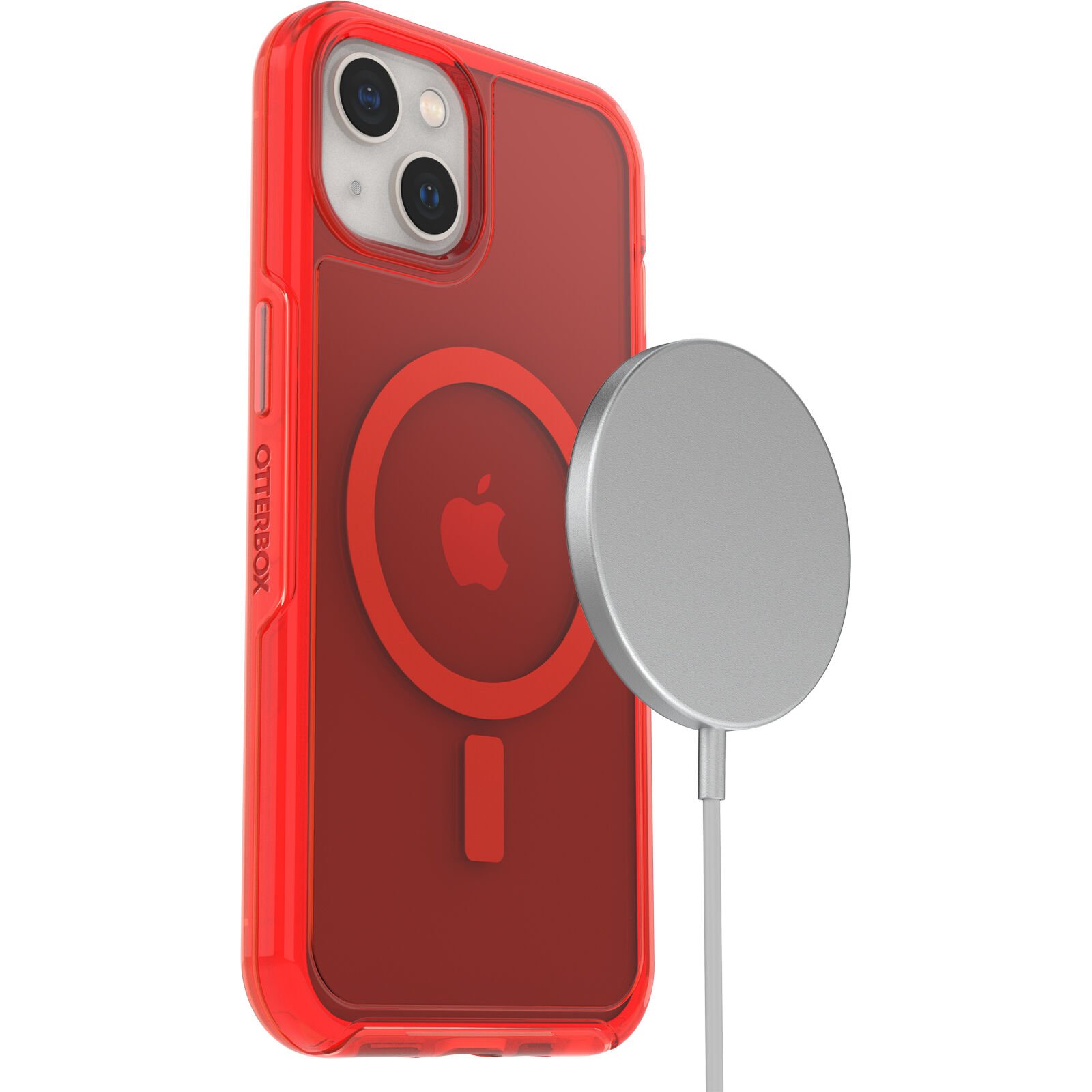 Coque Symmetry Plus MagSafe iPhone 13, Red