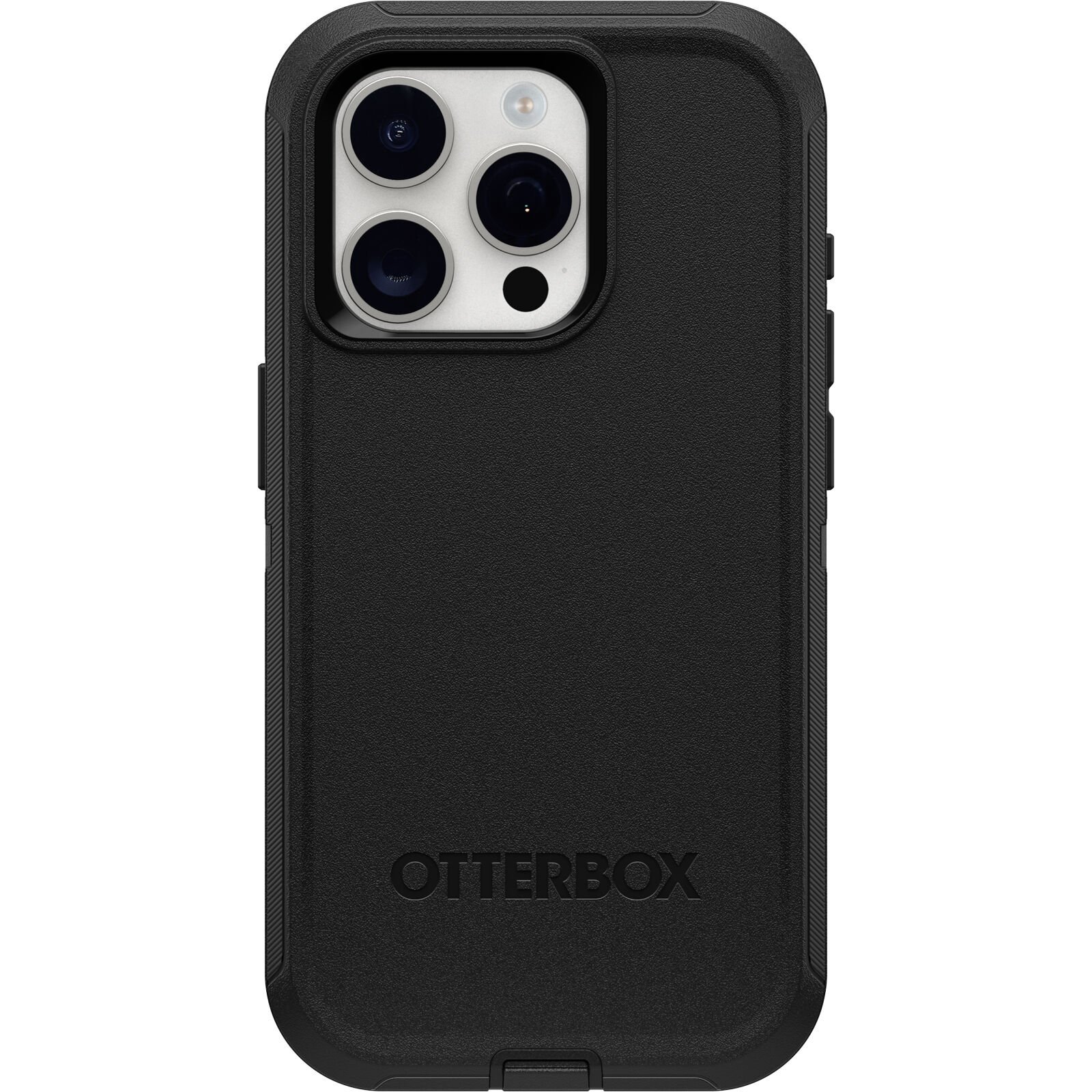 Coque Defender iPhone 15 Pro, noir