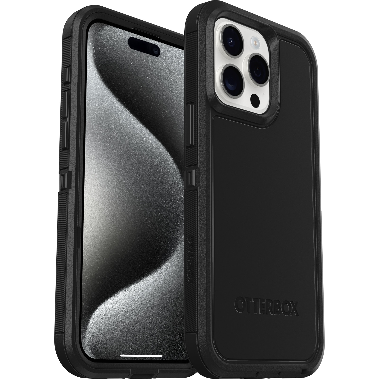 Coque Defender XT iPhone 15 Pro Max, noir