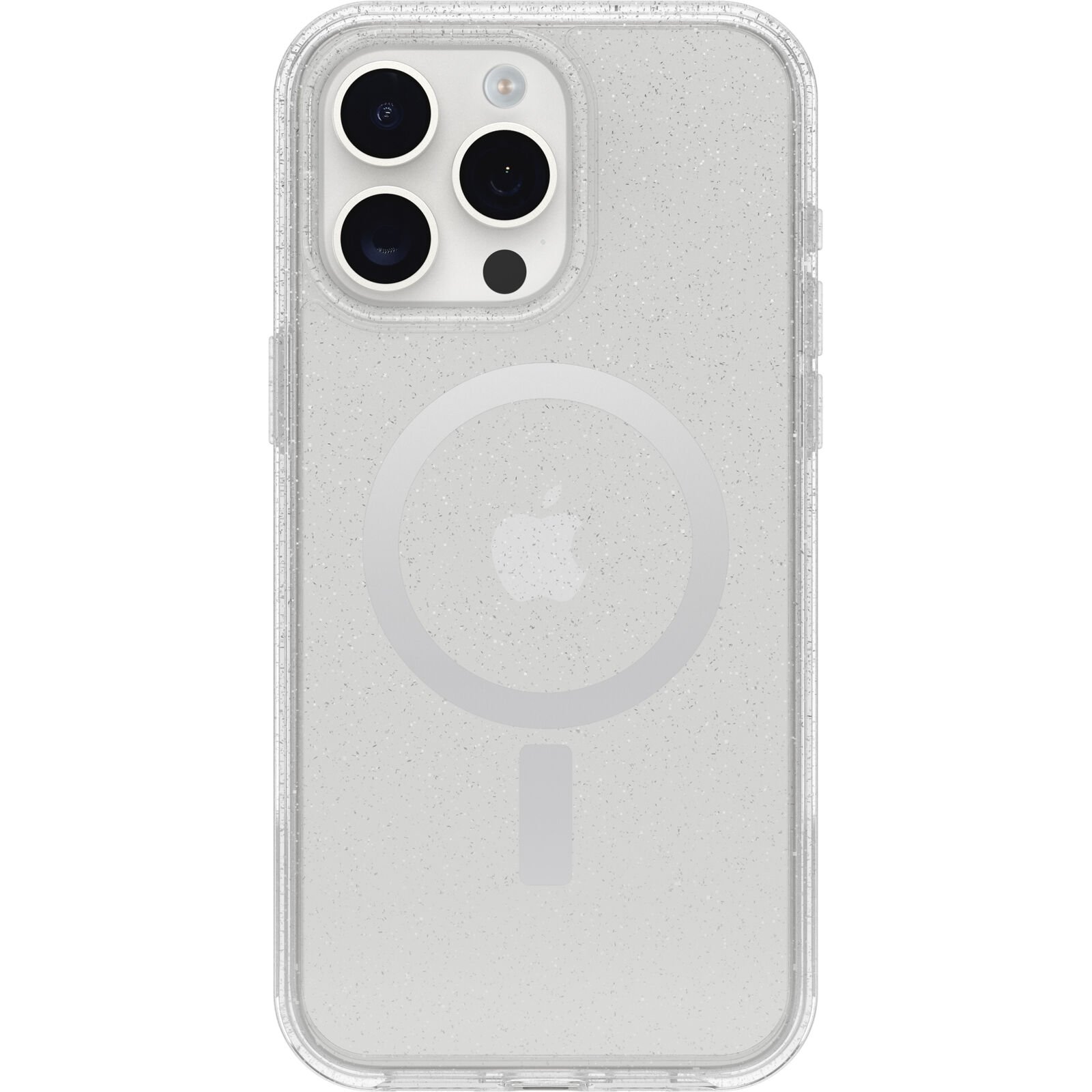 Coque Symmetry Plus MagSafe iPhone 15 Pro Max, Clear Glitter