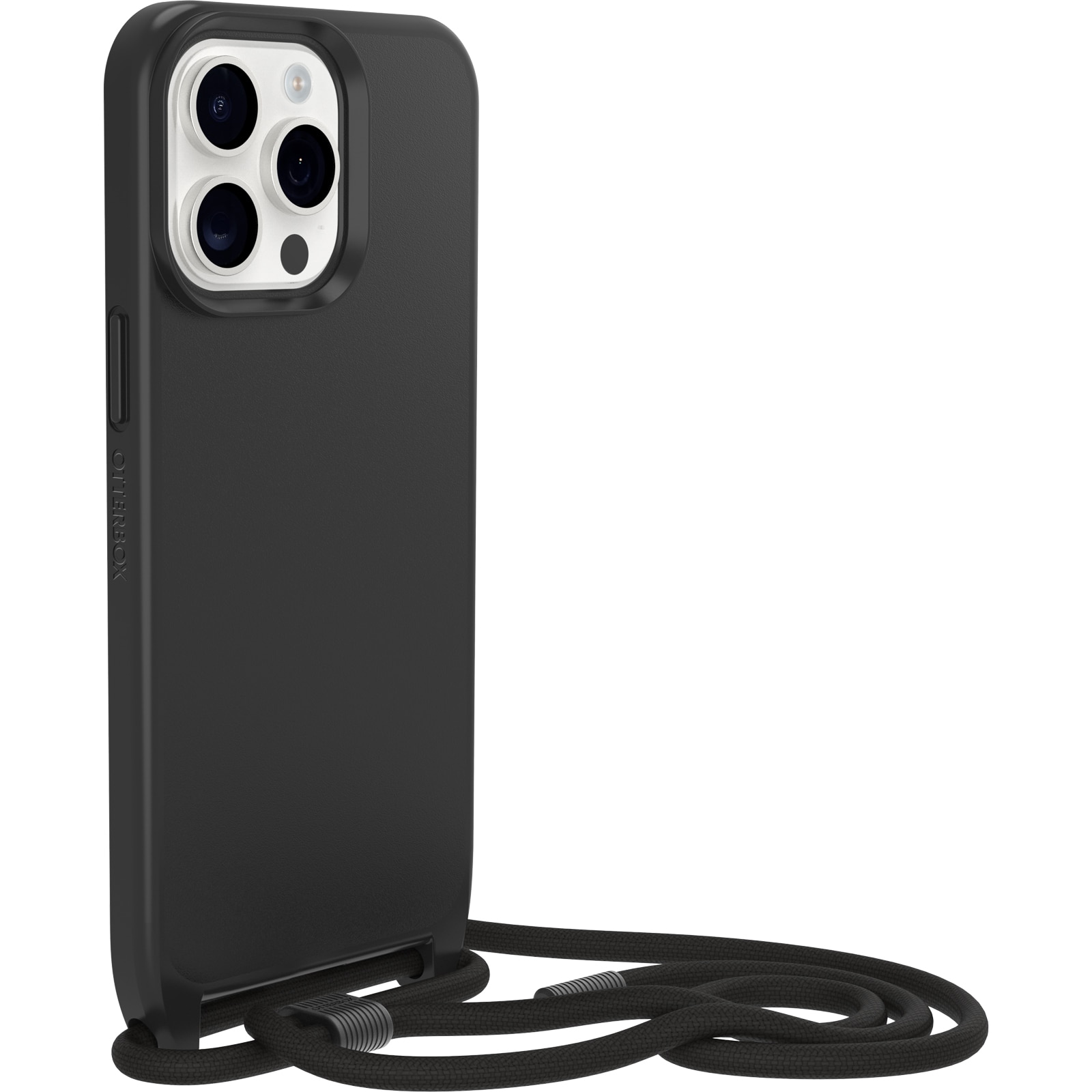 Coque React Necklace MagSafe iPhone 15 Pro Max, noir