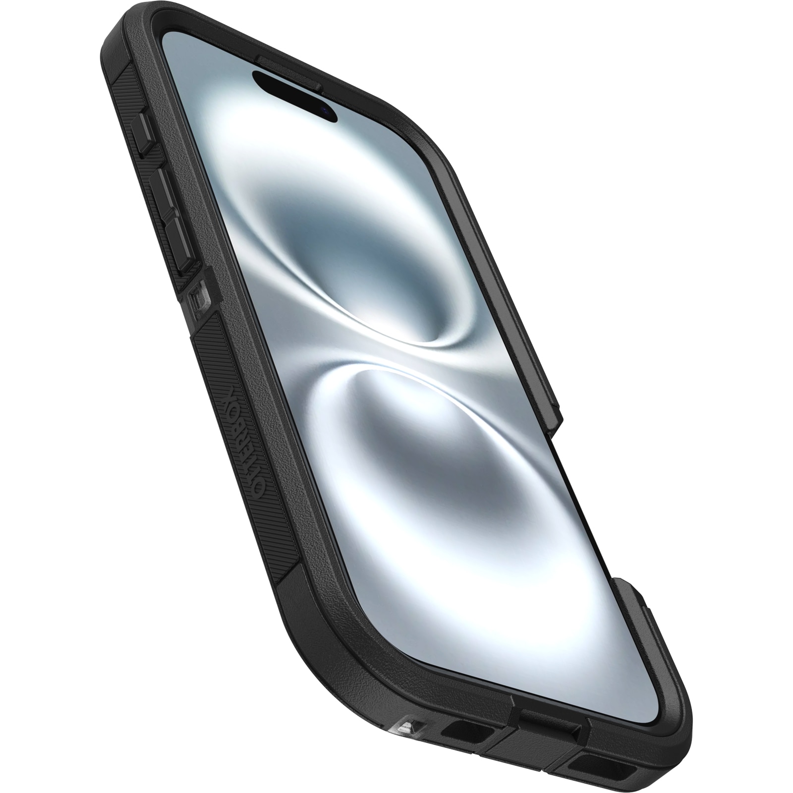 Coque Defender XT iPhone 16, Clear/Black