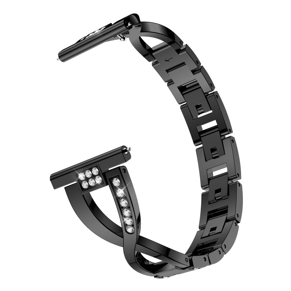 Bracelet Cristal Withings Steel HR 40mm, noir
