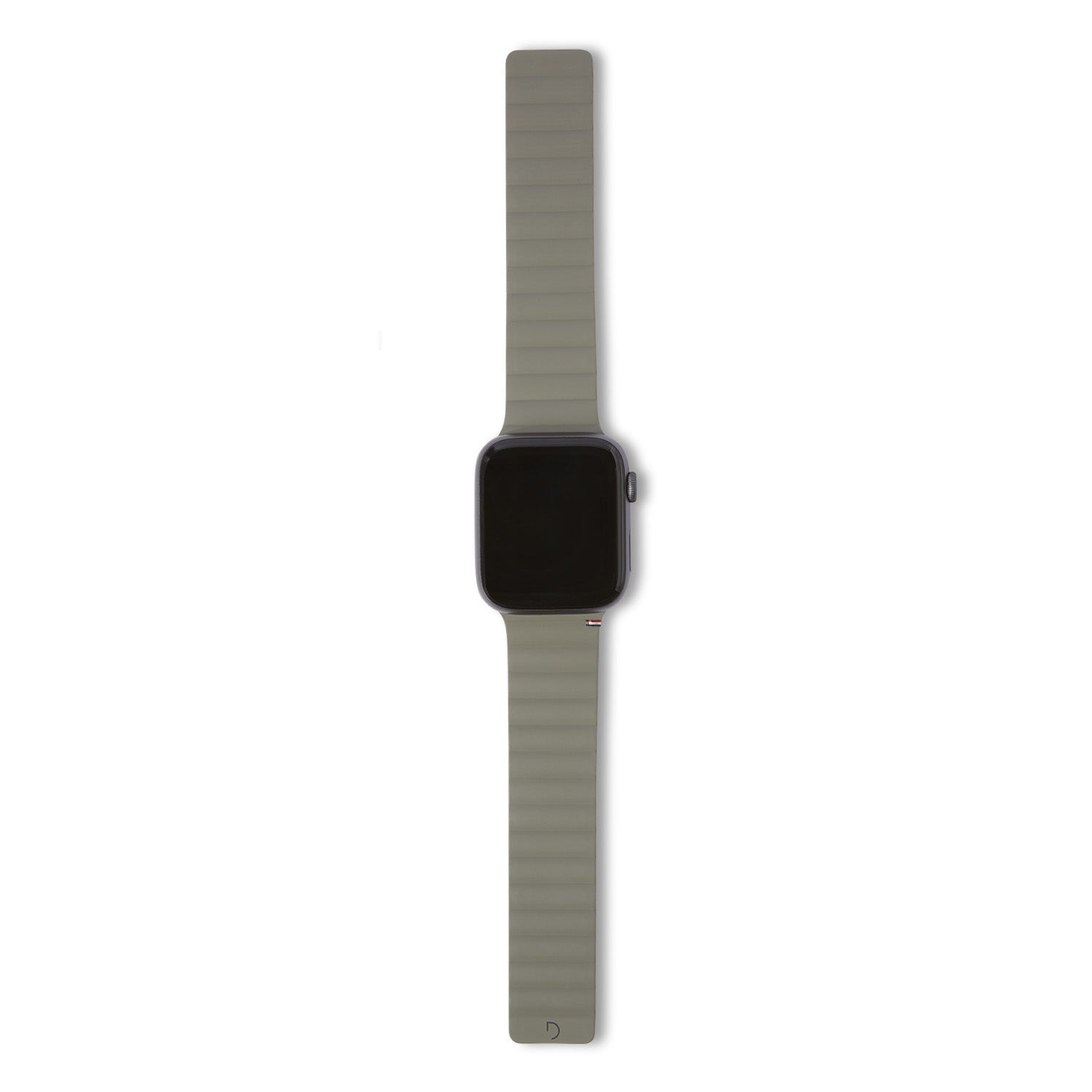 Magnetic Olive Watch Lite Decoded Traction mm, Silicone Strap Apple 42/44/45/49