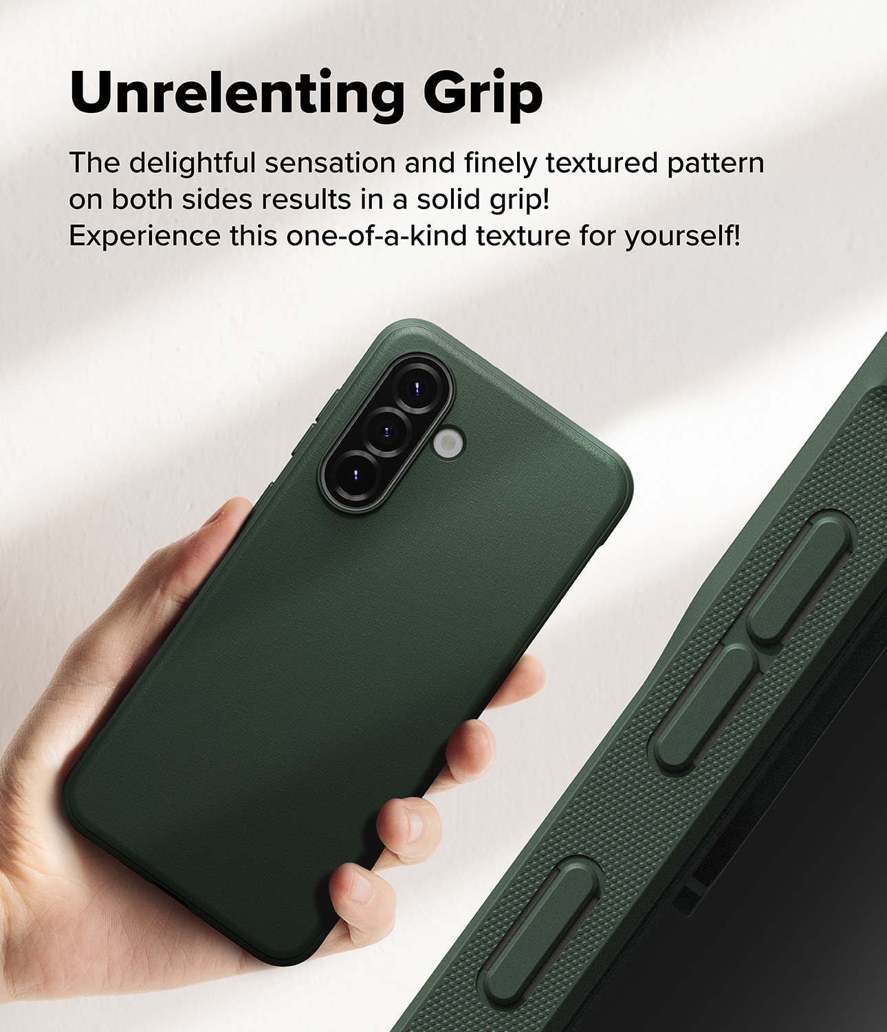 Coque Onyx Samsung Galaxy A56, Dark Green