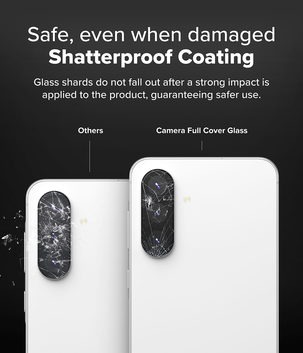 Camera Protector Glass (2 pièces) Samsung Galaxy A36 Transparent