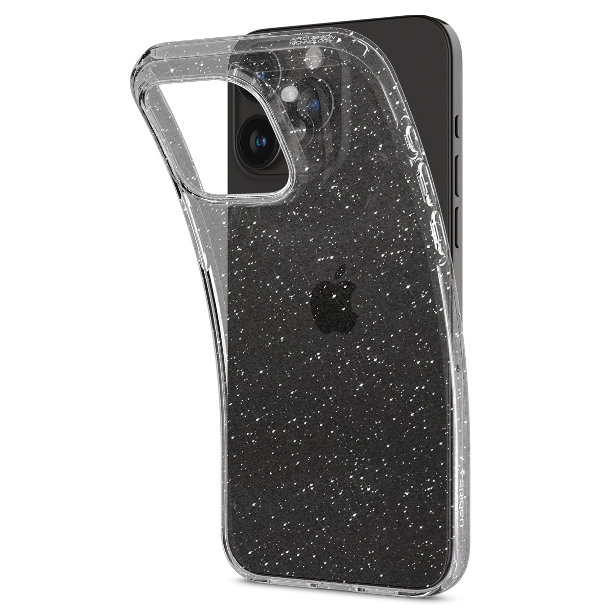 Coque Liquid Crystal Glitter iPhone 15 Pro, Crystal