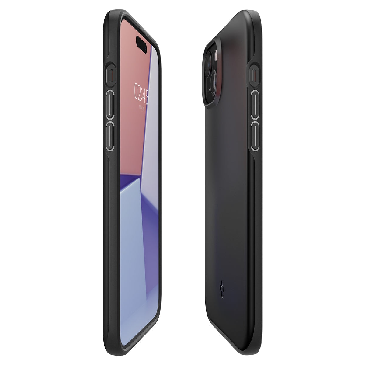 Coque Thin Fit iPhone 15, Black