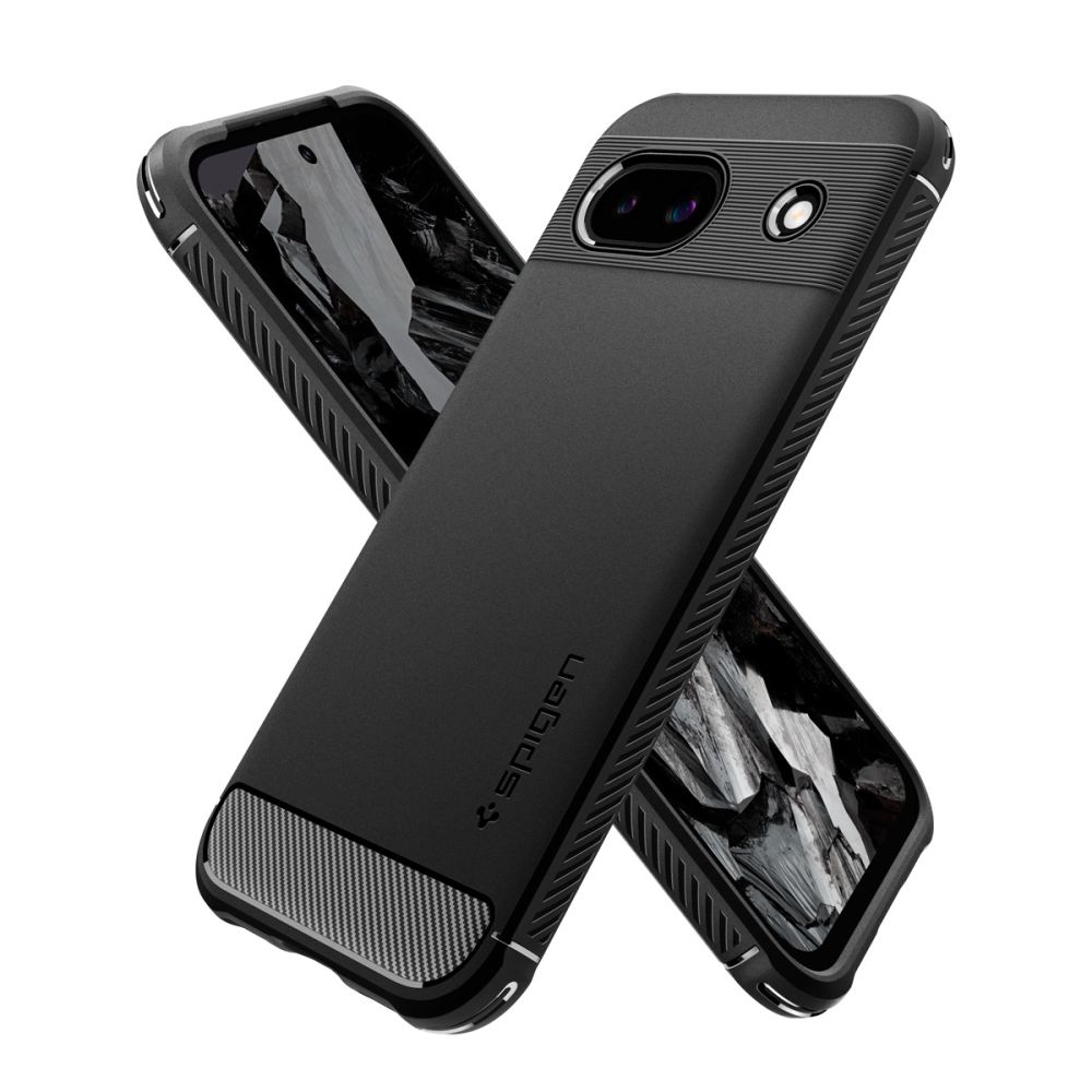 Case Rugged Armor Google Pixel 8a, Black