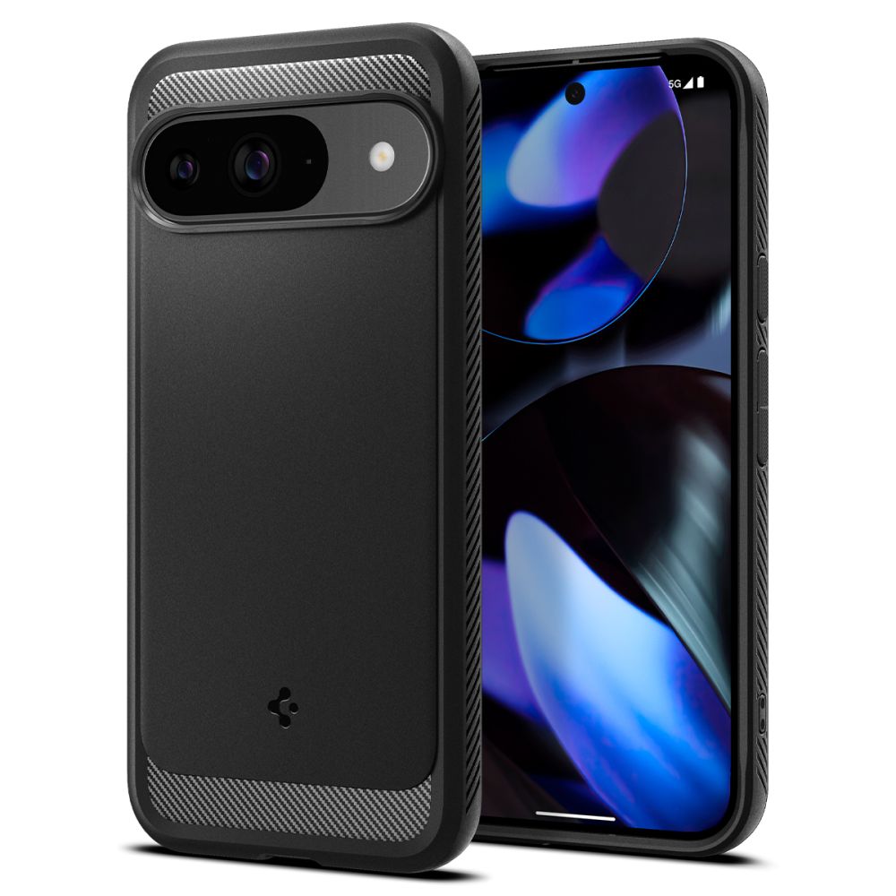 Case Rugged Armor Google Pixel 9 Pro, Black