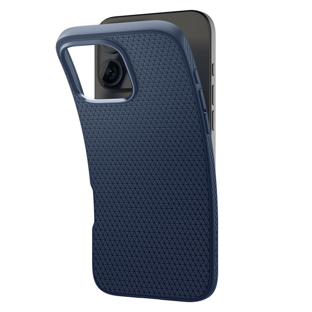 Coque Liquid Air iPhone 16 Pro Max, Navy Blue