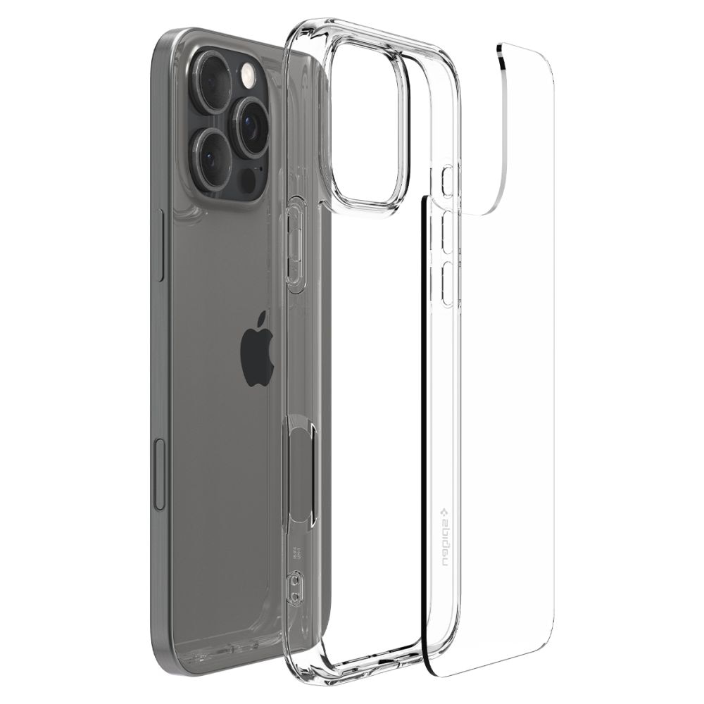 Coque Ultra Hybrid iPhone 16 Pro, Crystal Clear