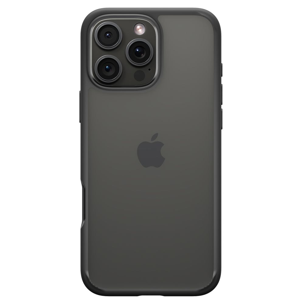 Coque Ultra Hybrid iPhone 16 Pro, Matte Black