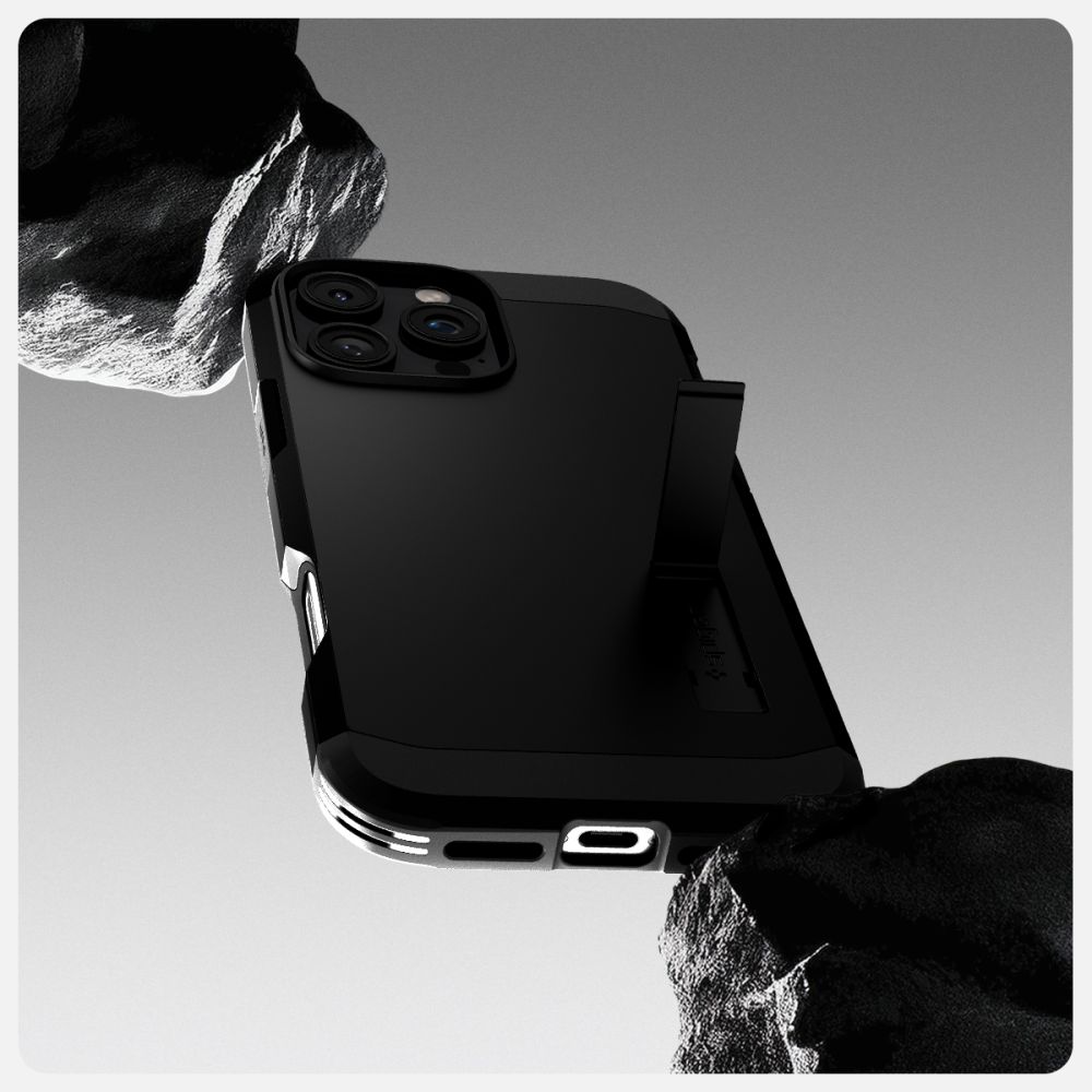 Coque Tough Armor MagSafe iPhone 16 Pro Max Black