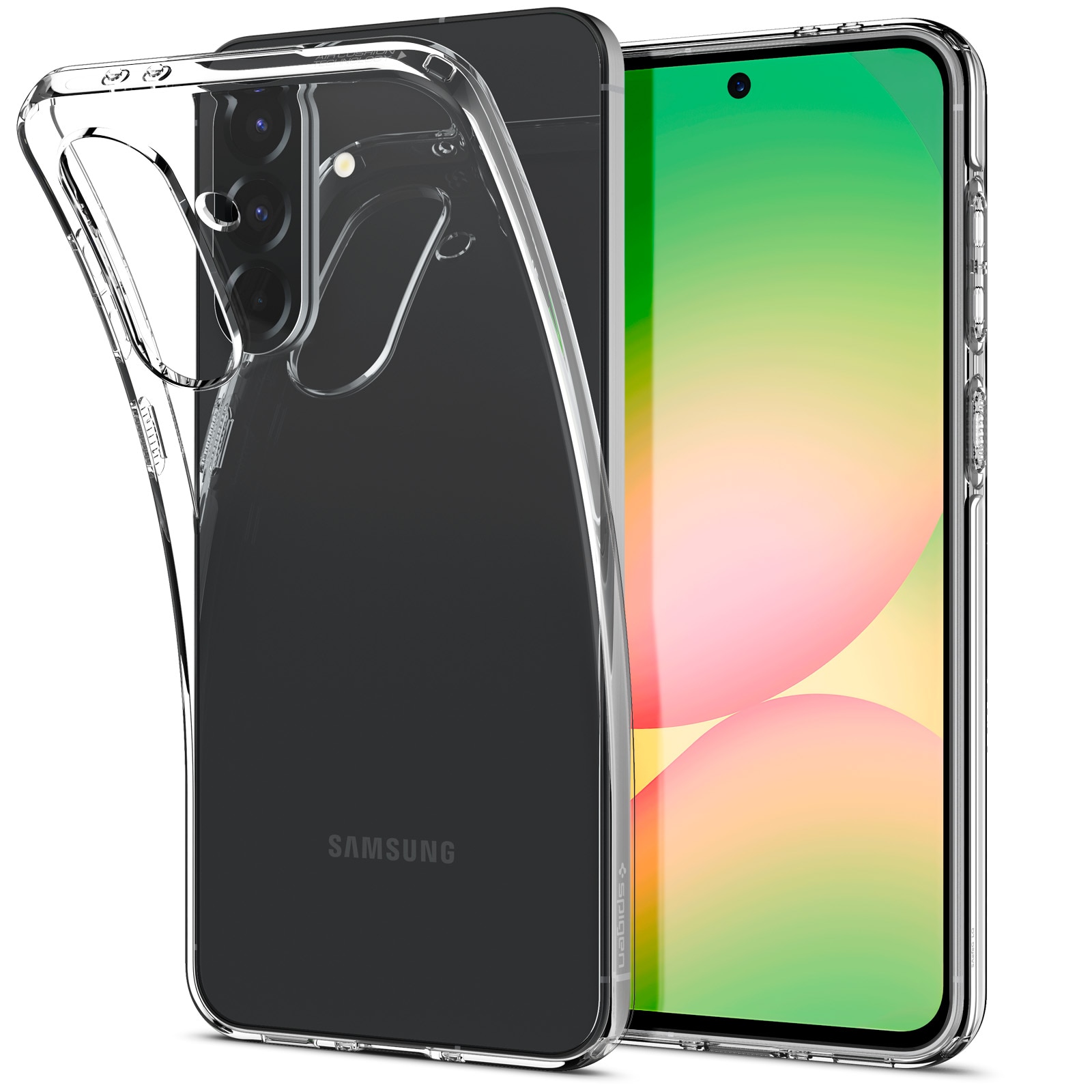 Coque Liquid Crystal Samsung Galaxy A56, Crystal Clear