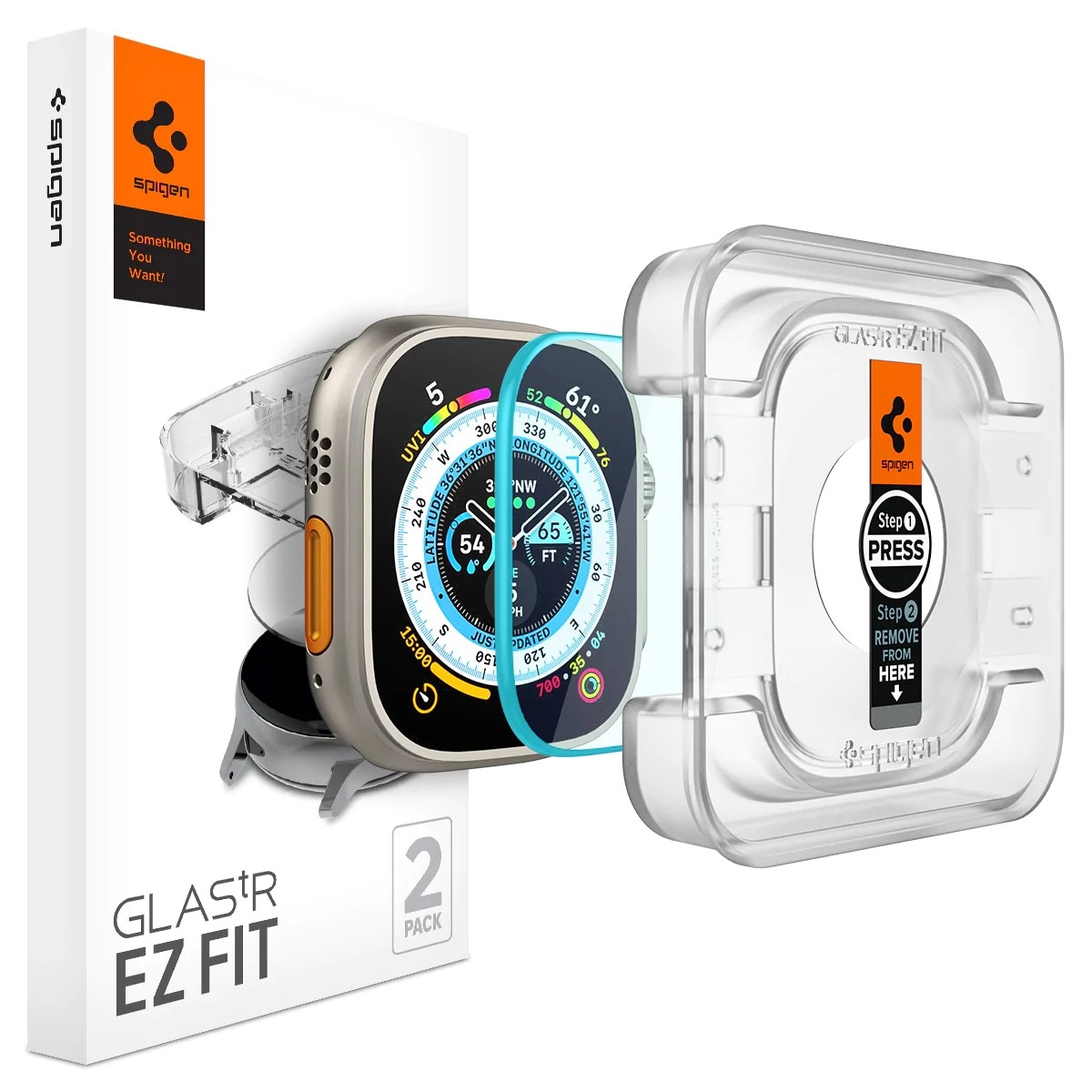 Protecteur d'écran EZ Fit GLAS.tR (2 pièces) Apple Watch Ultra 2 49mm