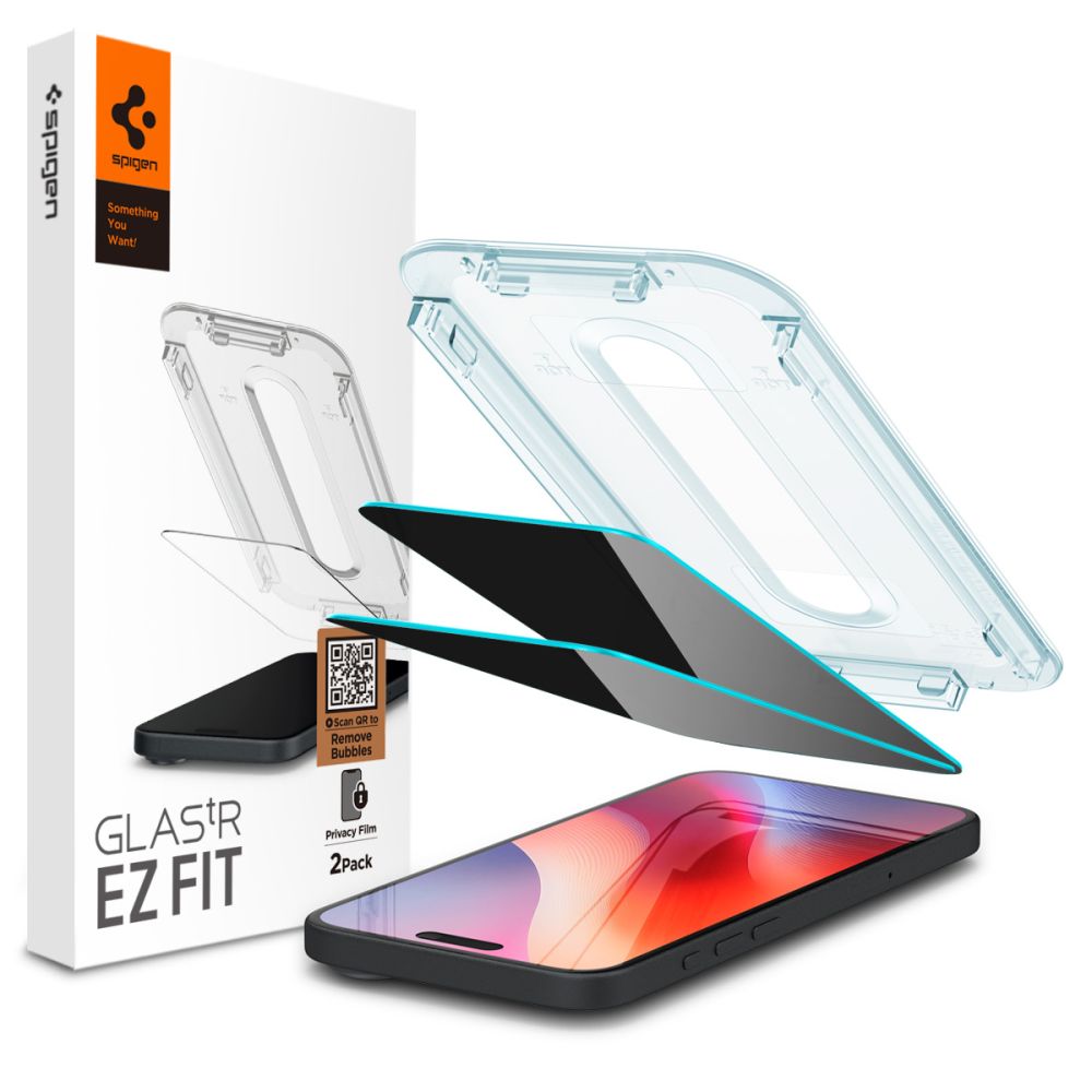 Screen Protector Privacy GLAS EZ Fit (2 pièces) iPhone 16 Pro Max