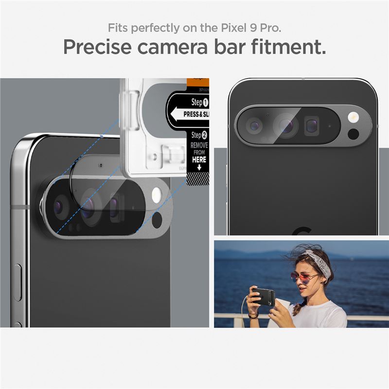 EZ Fit Optik Lens Protector Google Pixel 9 Pro (2 pièces)