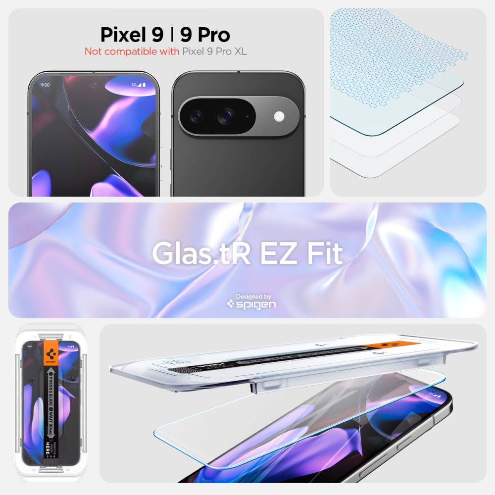 Screen Protector GLAS.tR EZ Fit (2 pièces) Google Pixel 9