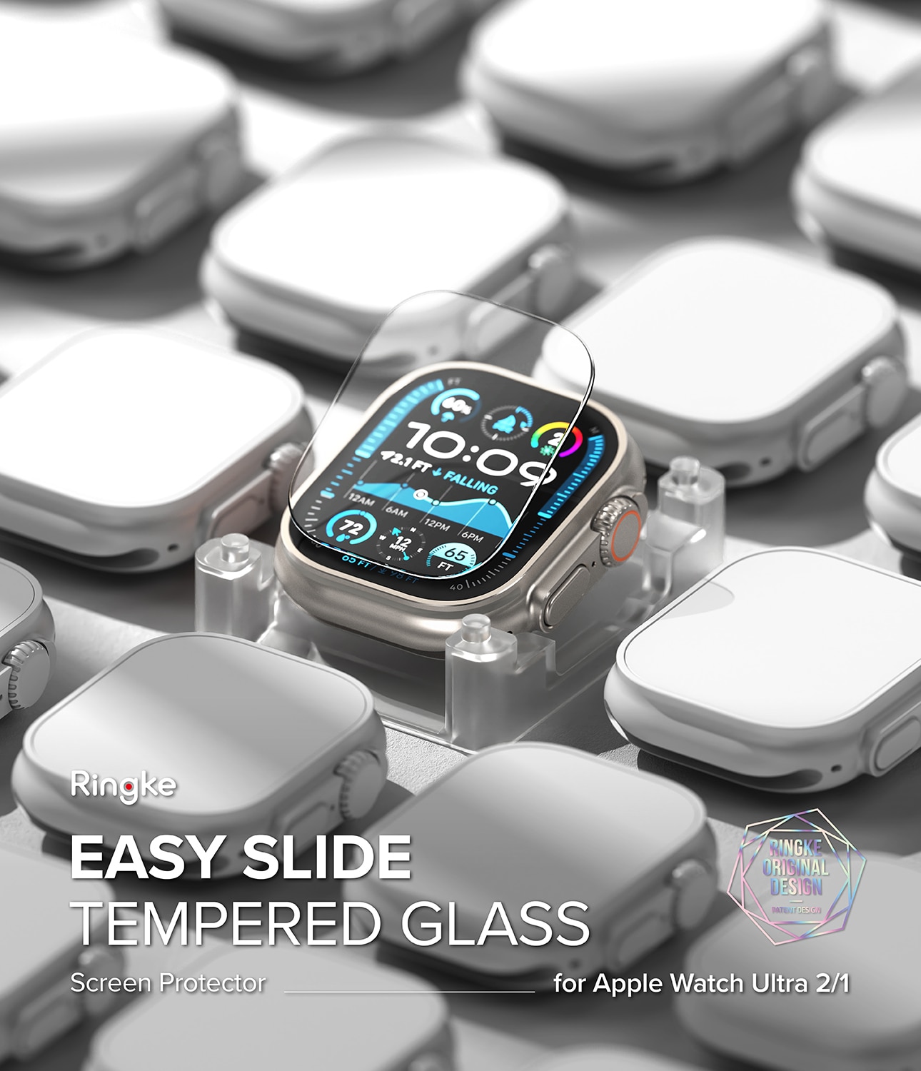 Easy Slide Glass (2 pièces) Apple Watch Ultra 49mm 2nd Gen