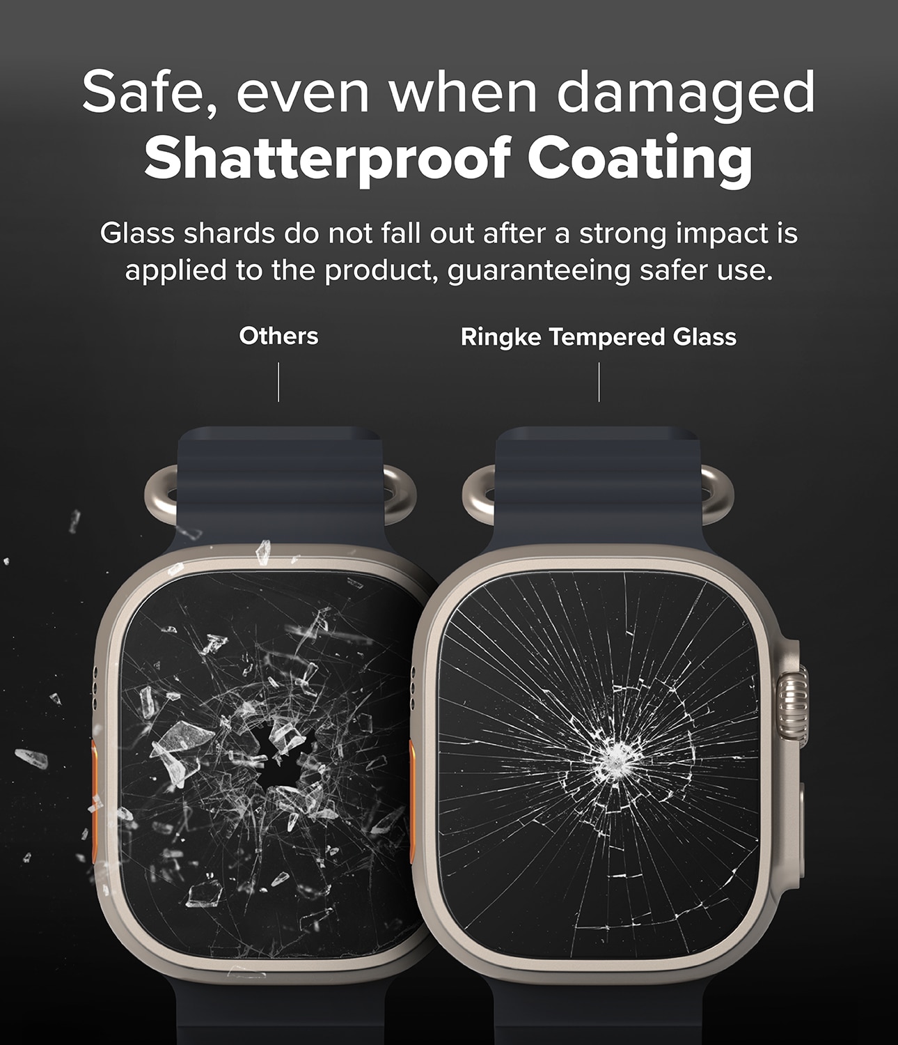 Easy Slide Glass (2 pièces) Apple Watch Ultra 49mm 2nd Gen