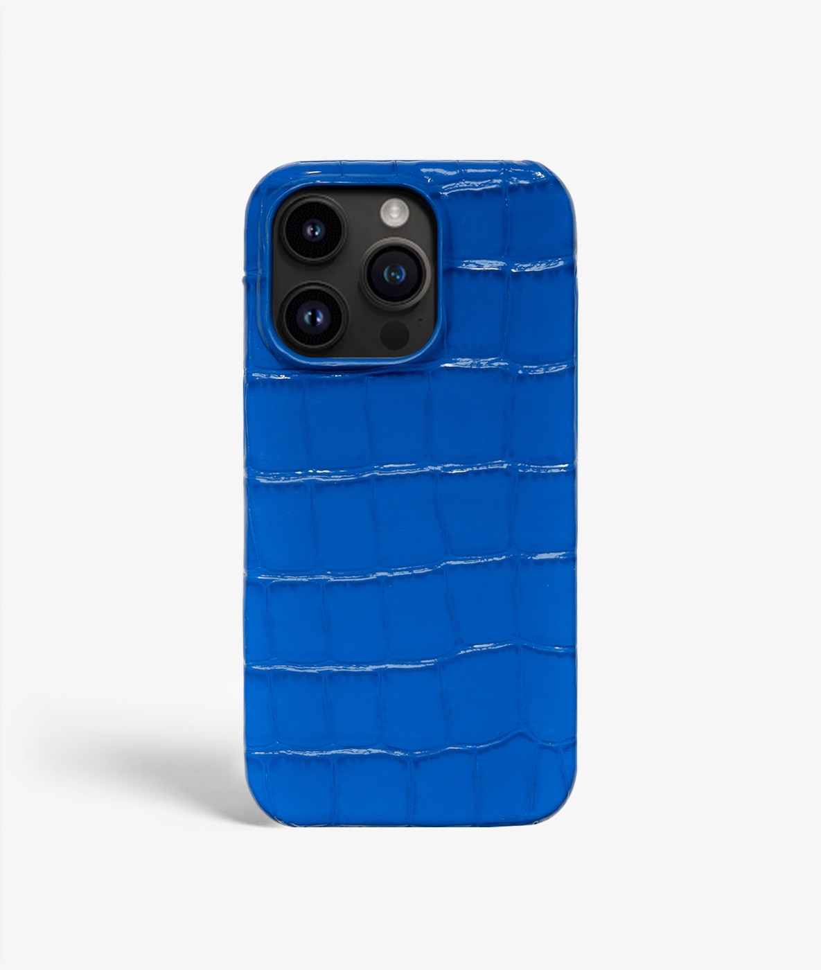 Coque iPhone 14 Pro Croco Blue