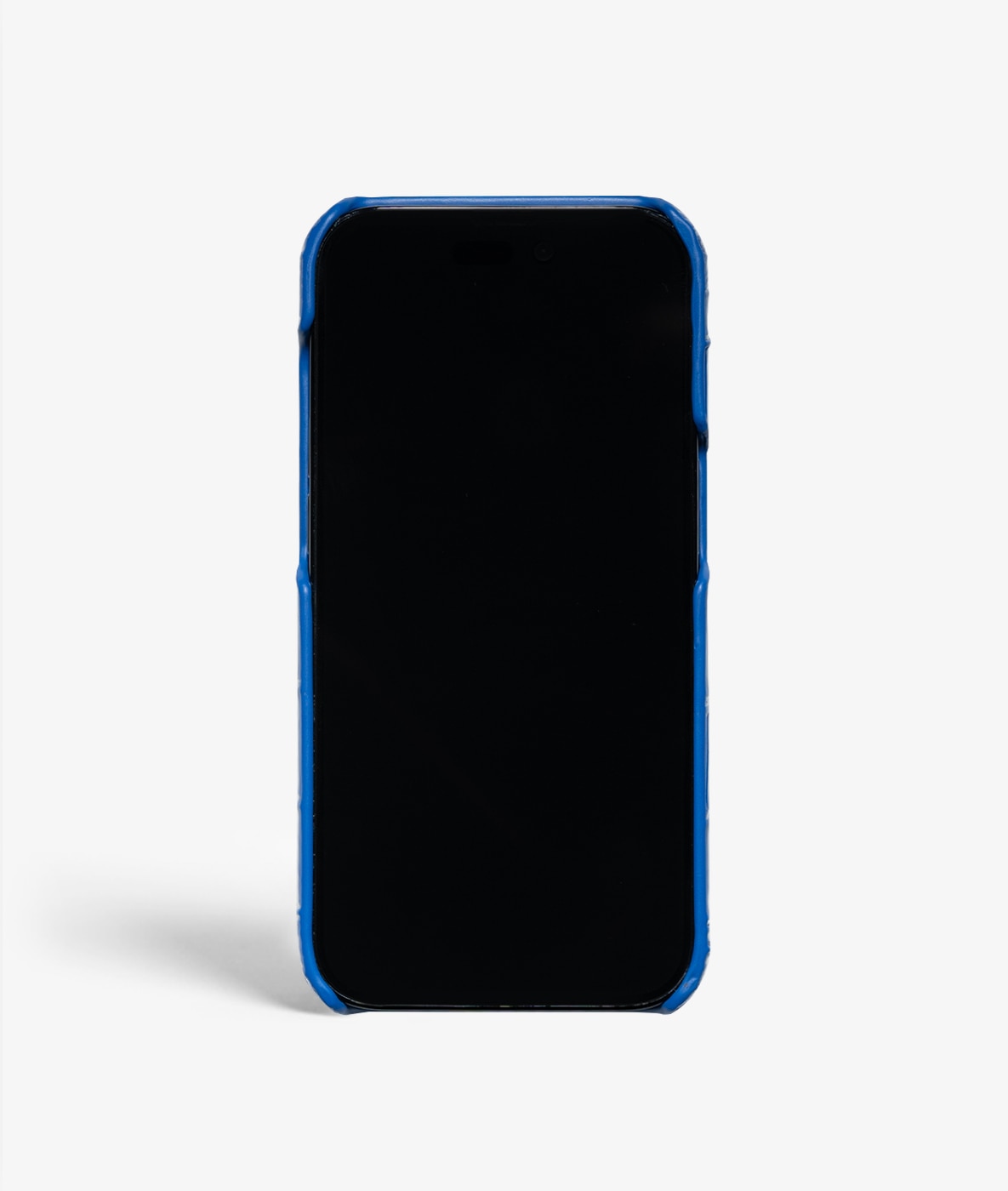 Coque iPhone 14 Pro Croco Blue