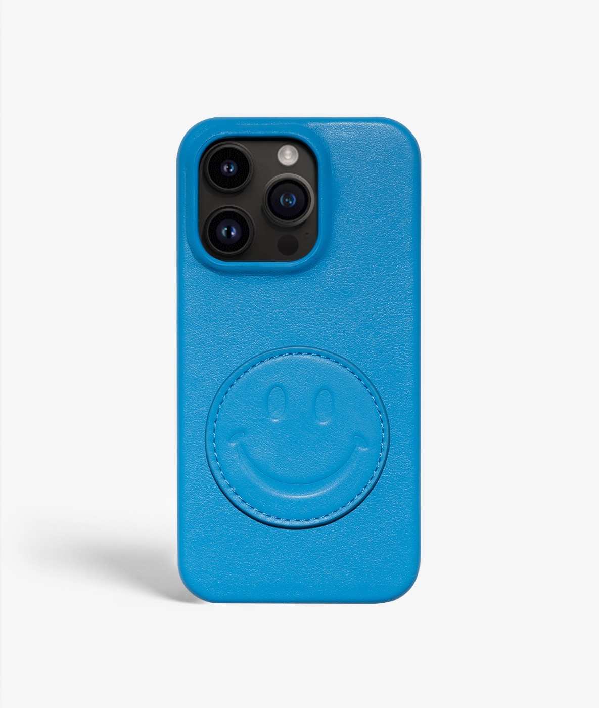 Coque iPhone 14 Pro Smiley Blue