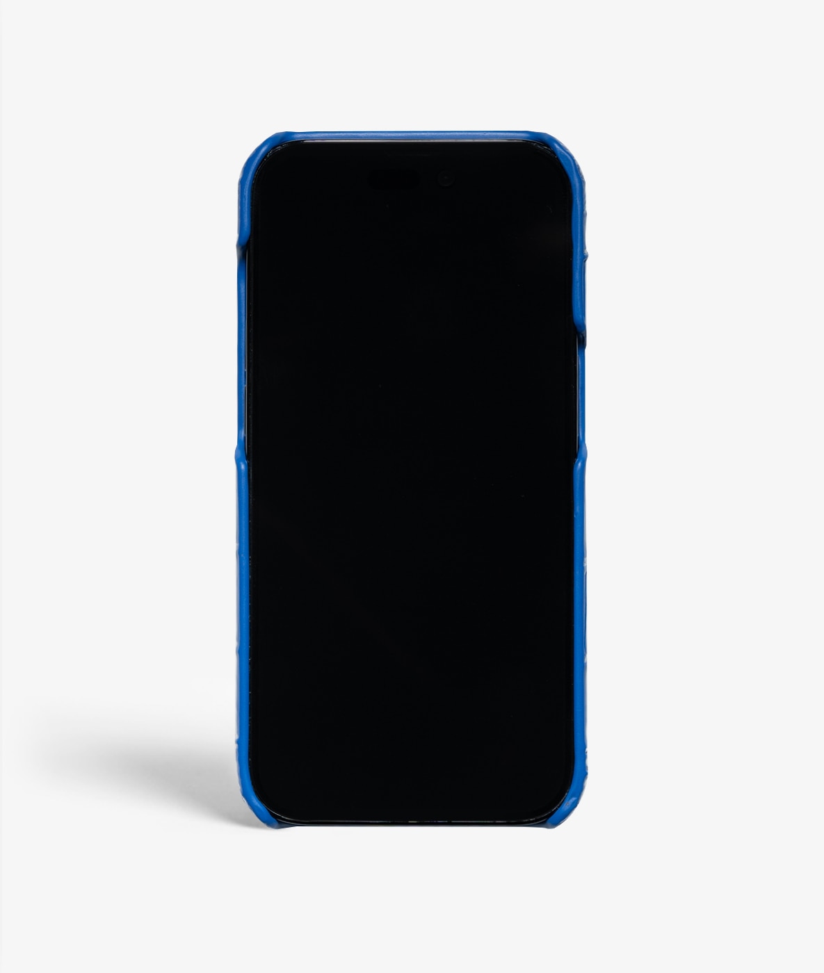 Coque iPhone 14 Pro Max Croco Blue