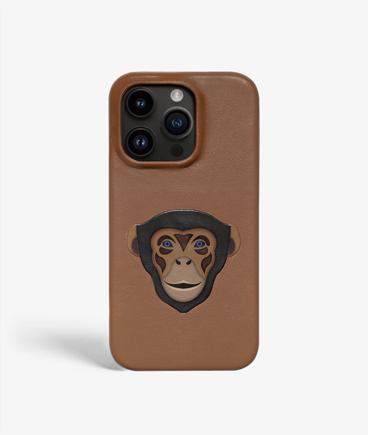 Coque iPhone 14 Pro Monkey Brown