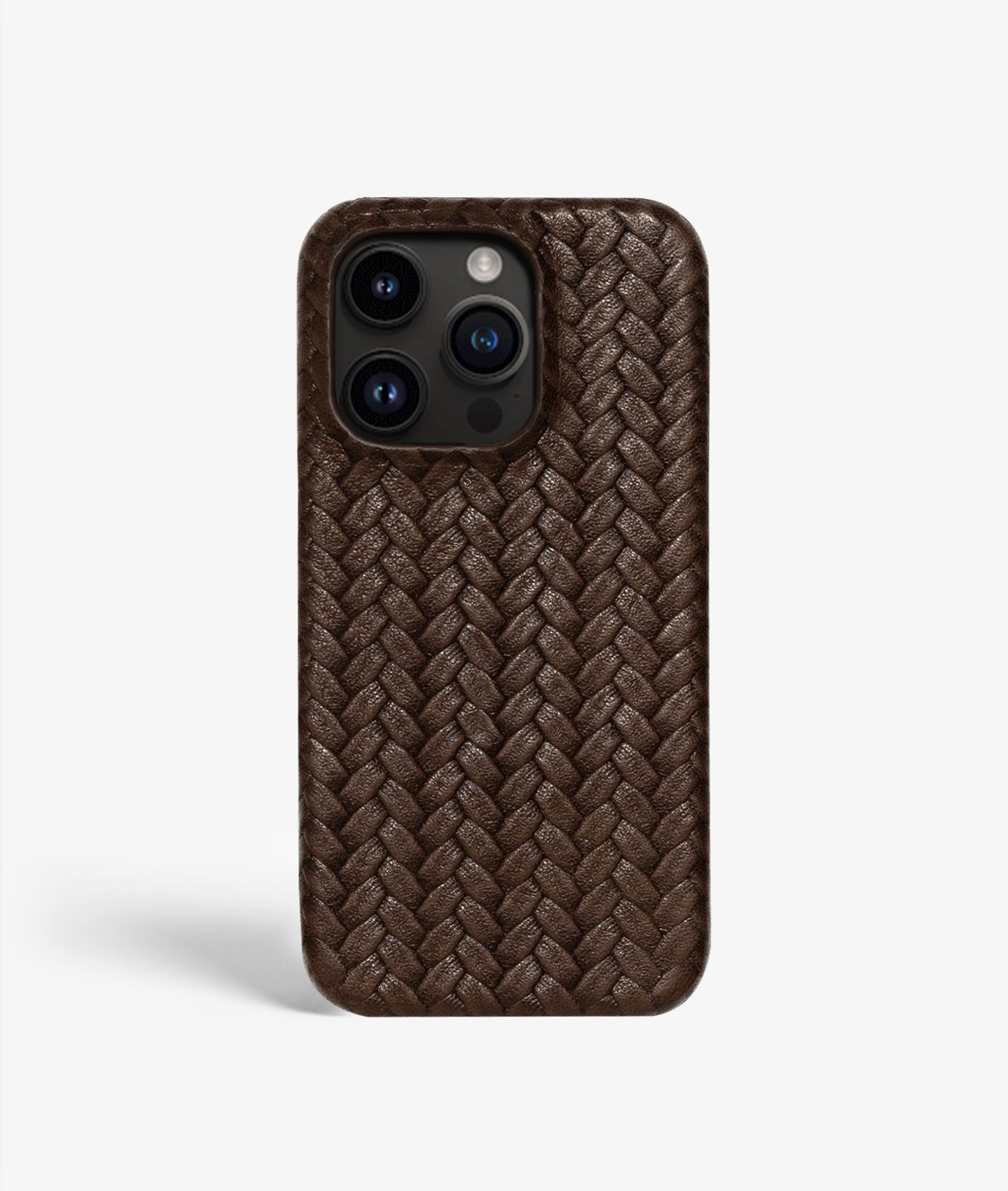 Coque iPhone 14 Pro Treccia Brown