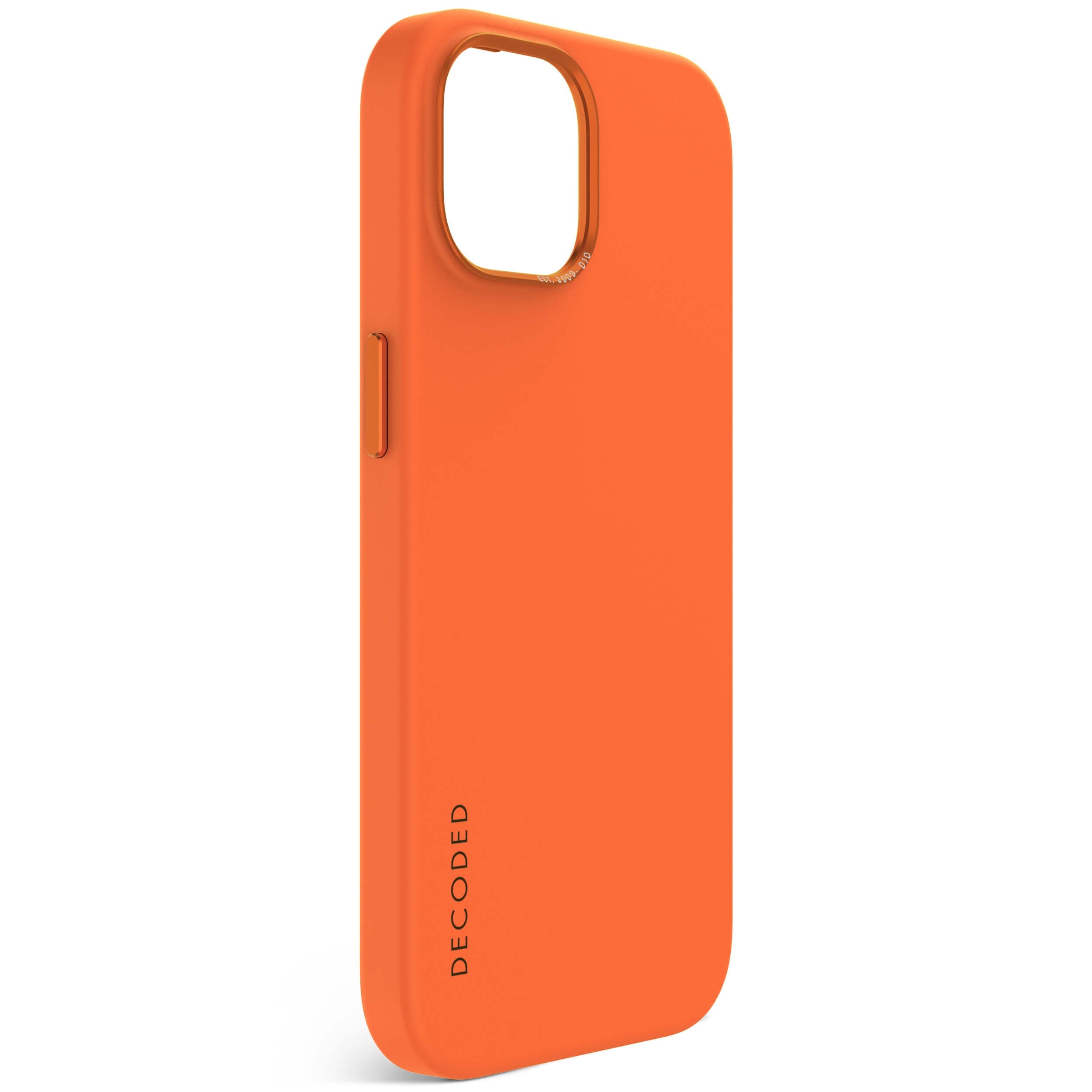 AntiMicrobial Silicone Back Cover iPhone 15, Apricot