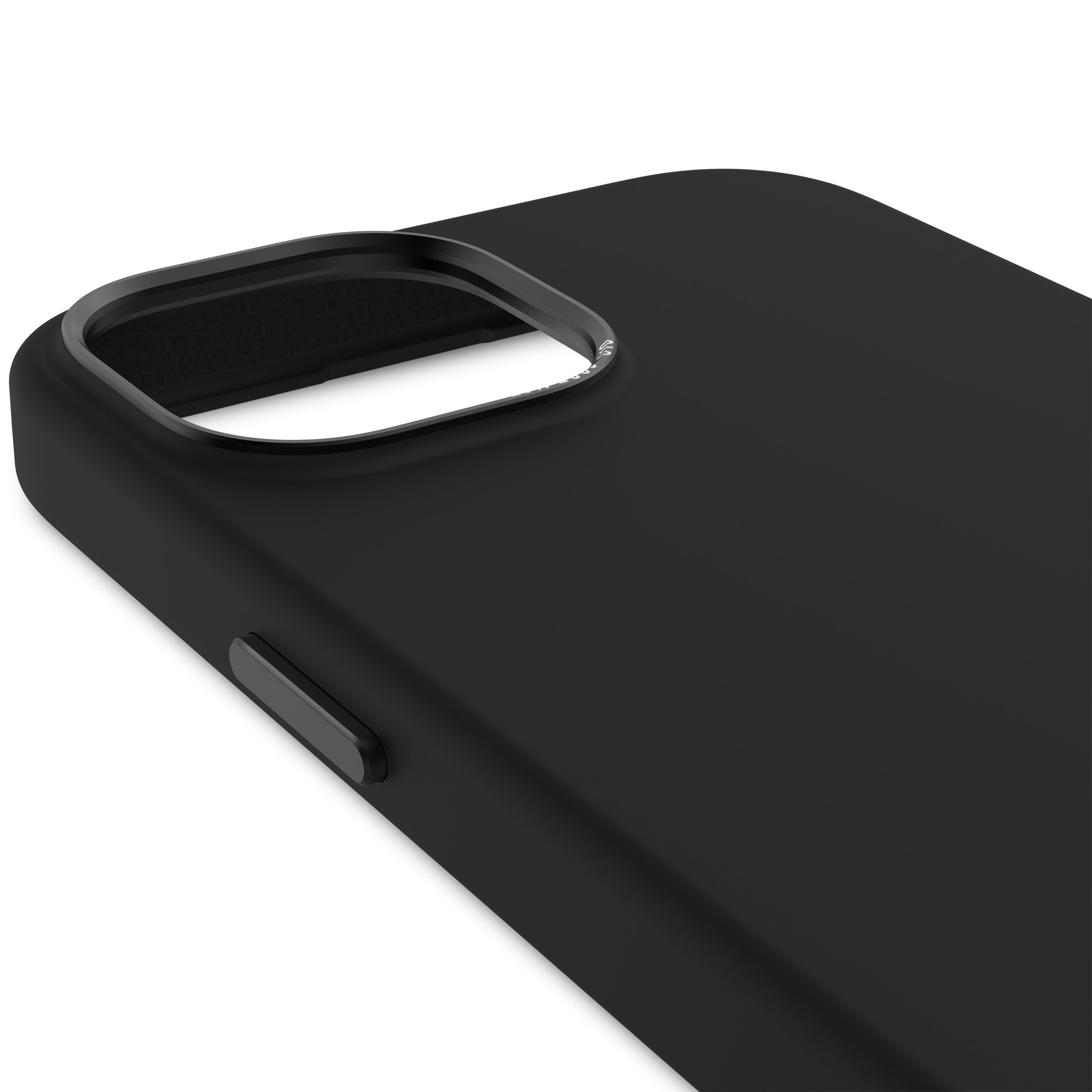 AntiMicrobial Silicone Back Cover iPhone 15, Graphine